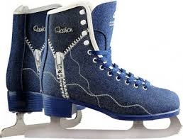 Коньки фигурные  Fashion jeans blue