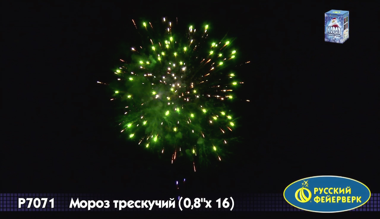 Батарея салютов "Мороз трескучий NEW" (1/24/1)